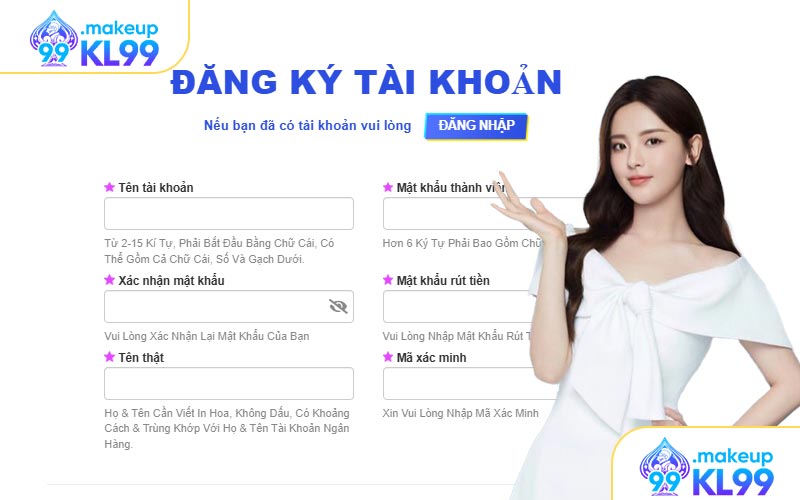 Hướng Dẫn Quy Trình Đăng Ký KL99 Cực Nhanh